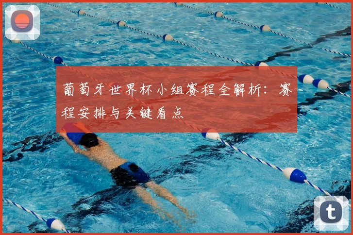 葡萄牙世界杯小组赛程全解析：赛程安排与关键看点